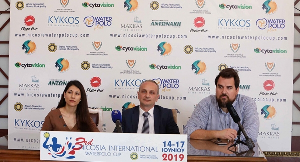 Press conference regarding the 3rd Nicosial International Waterpolo Cup